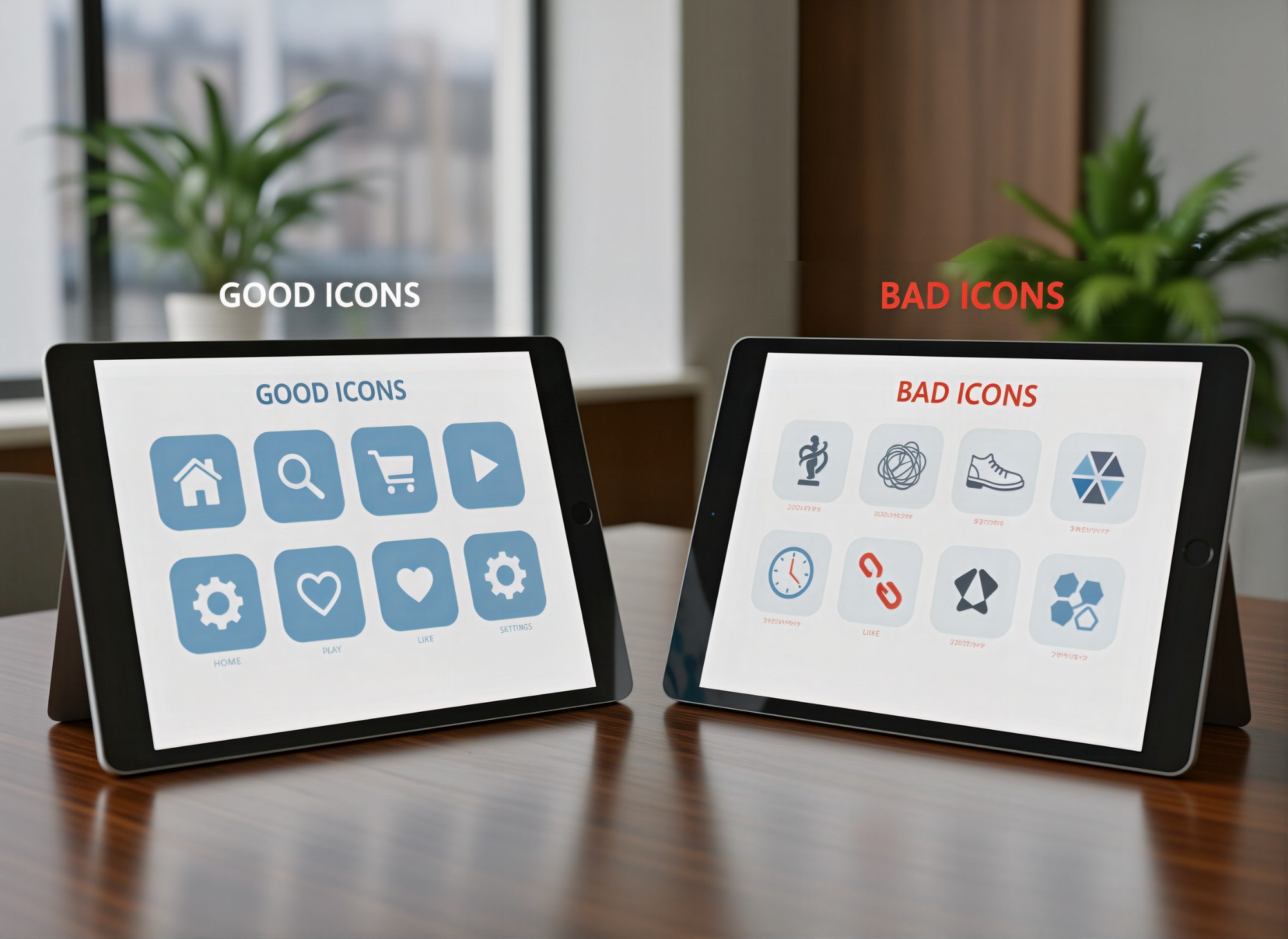 Icon Design Best Practices — Clarity at Small Sizes